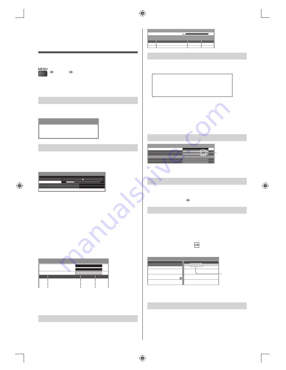 Panasonic TH-60A430H Operating Instructions Manual Download Page 13