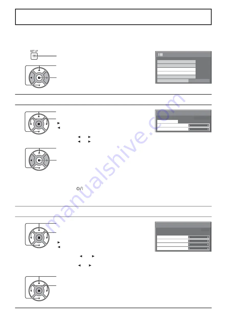 Panasonic TH-65PB1E Operating Instructions Manual Download Page 35