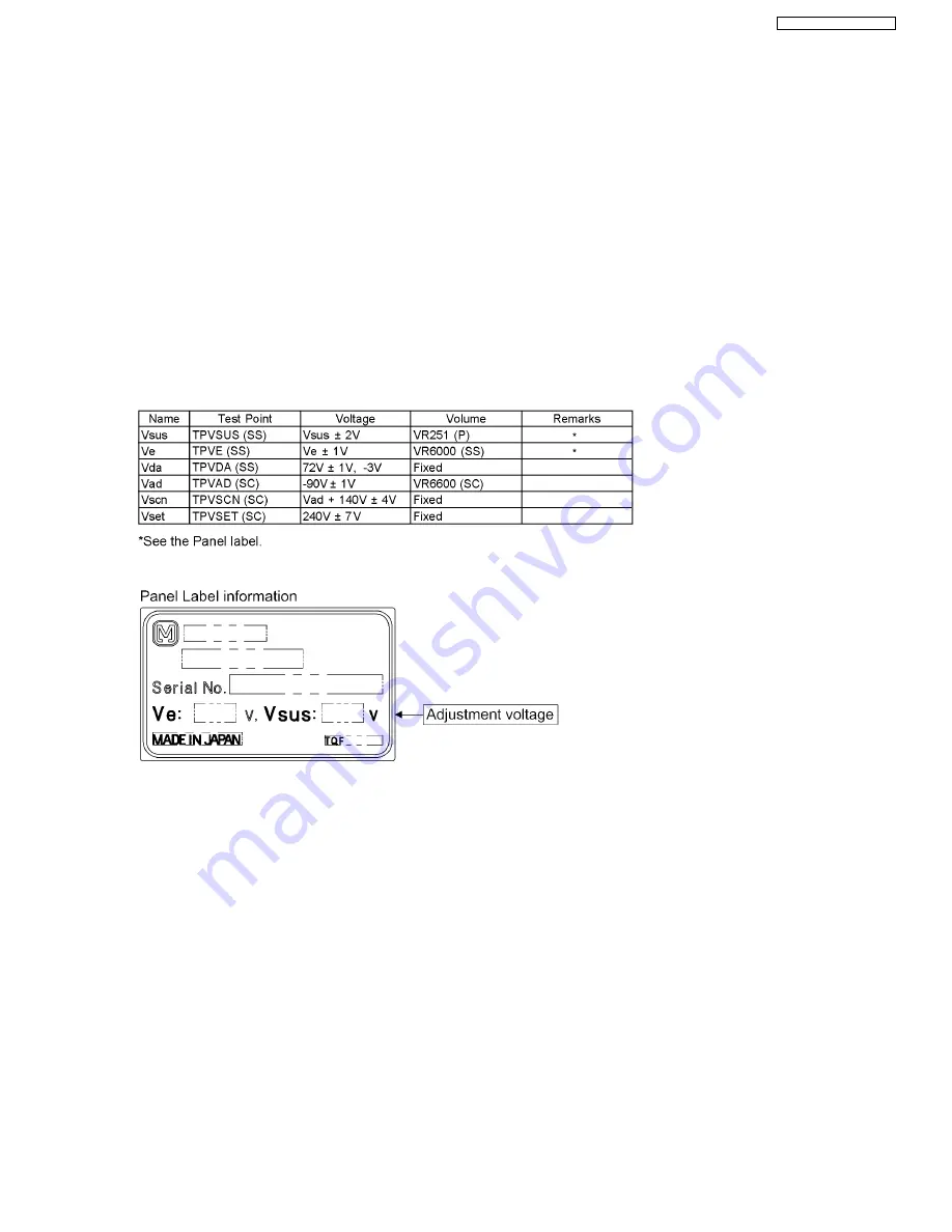 Panasonic TH-65PF9BK Service Manual Download Page 25