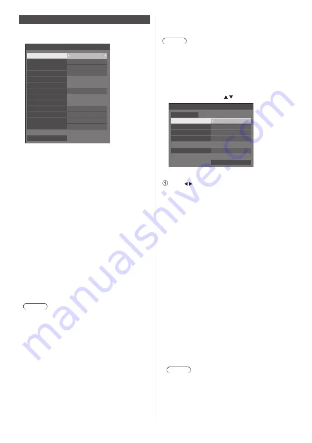 Panasonic TH-70SF2HU Operating Instructions (Functional Manual) Download Page 60