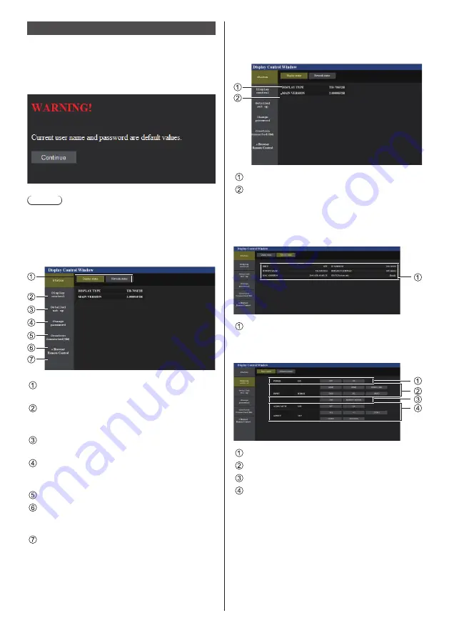 Panasonic TH-70SF2HU Operating Instructions (Functional Manual) Download Page 88