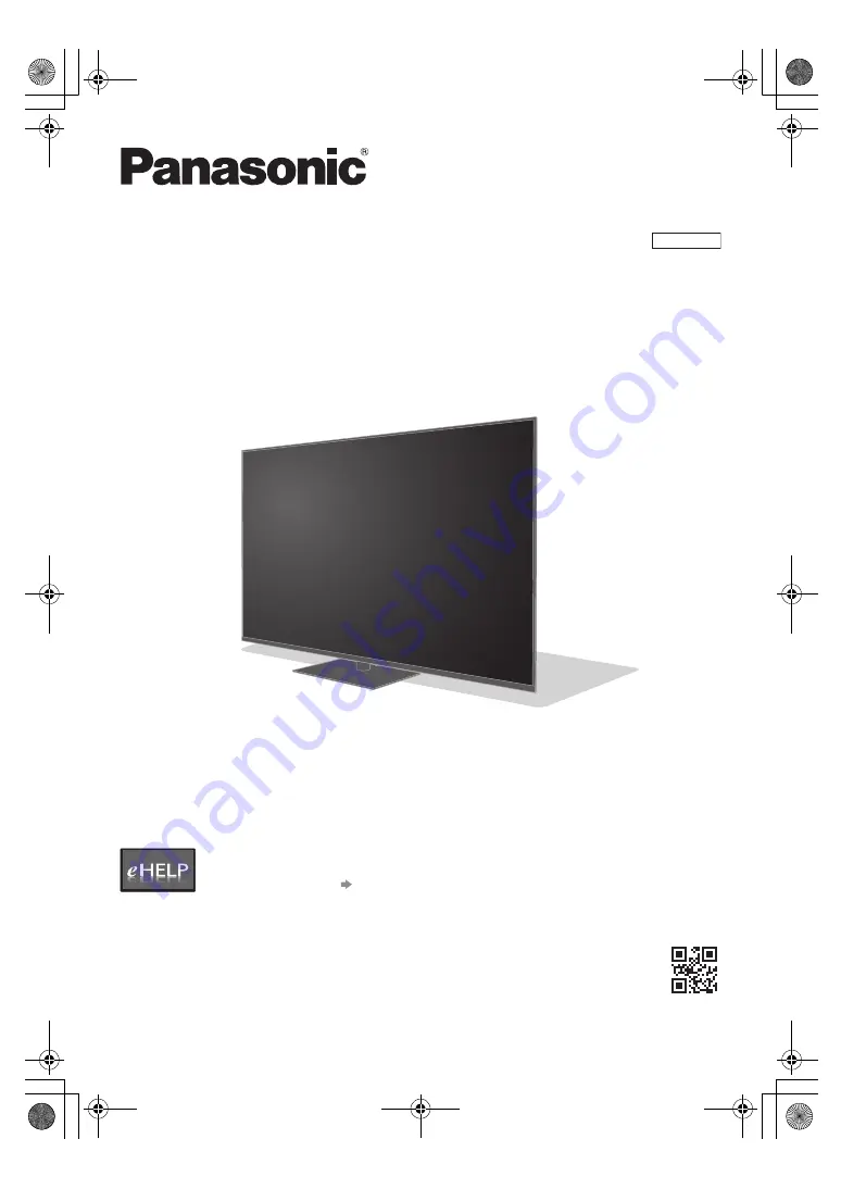 Panasonic TH-75JX900Z Operating Instructions Manual Download Page 1