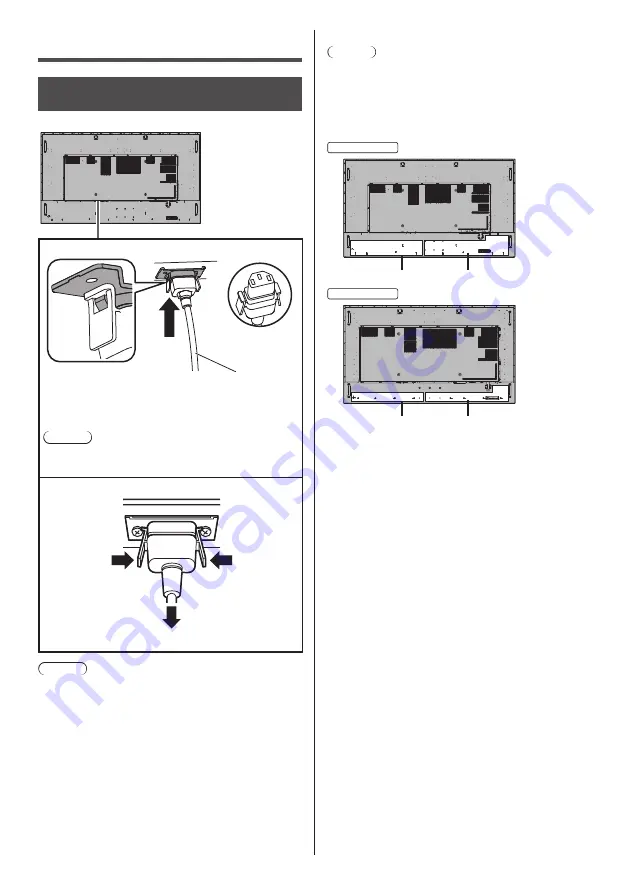 Panasonic TH-75SQ1HW Operating Instructions Manual Download Page 20