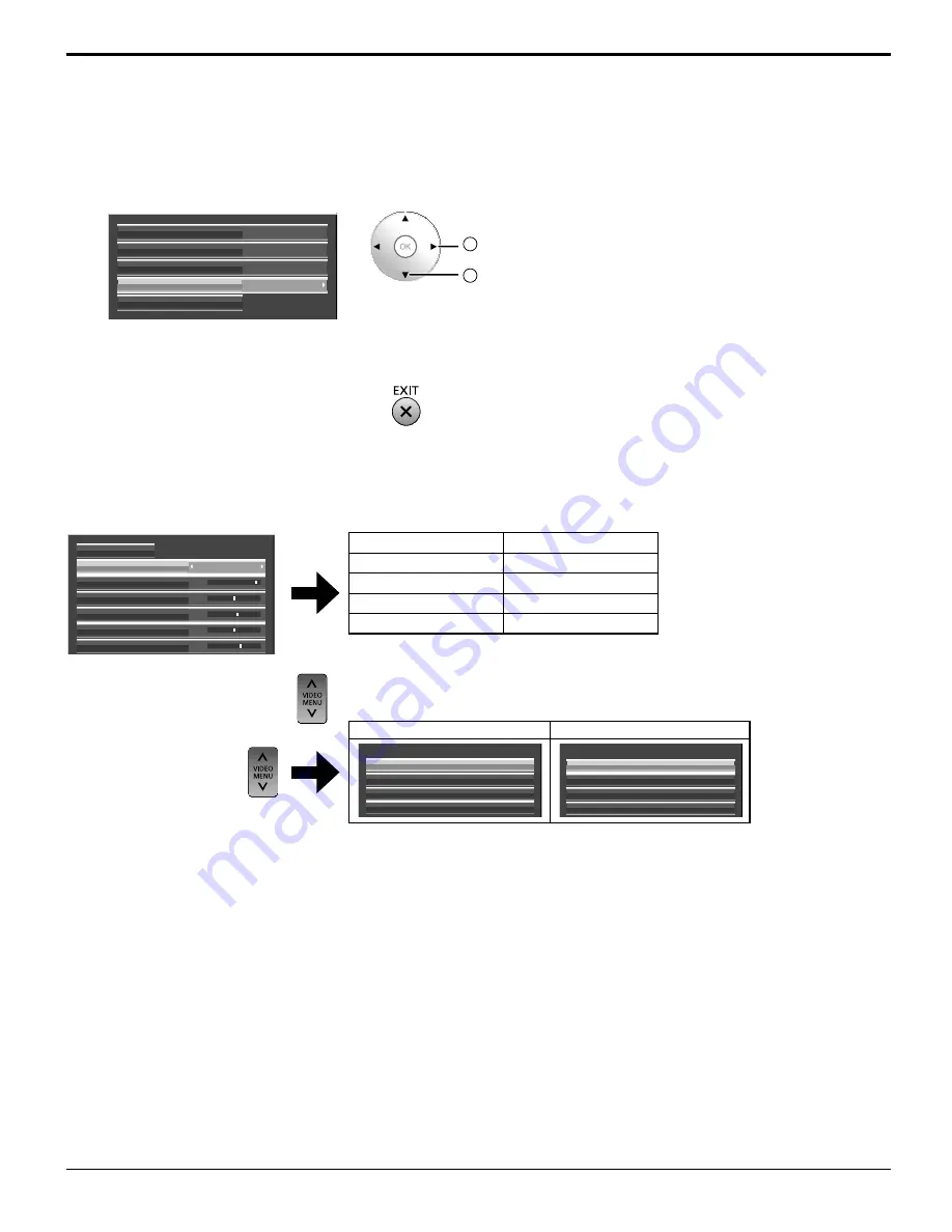 Panasonic TH-85VX200U (Spanish) Manual De Instrucciones Download Page 42