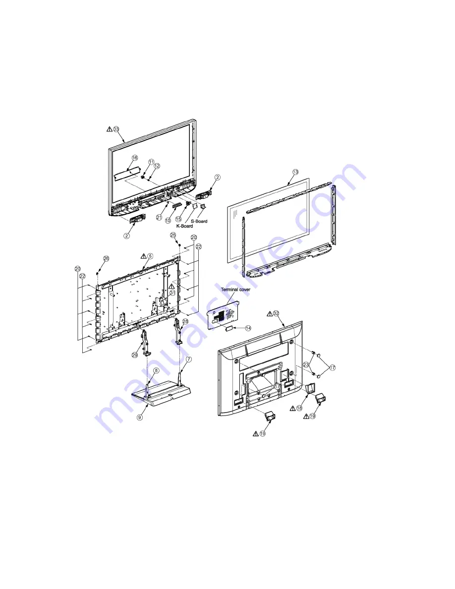 Panasonic TH-C50HD18 Service Manual Download Page 87