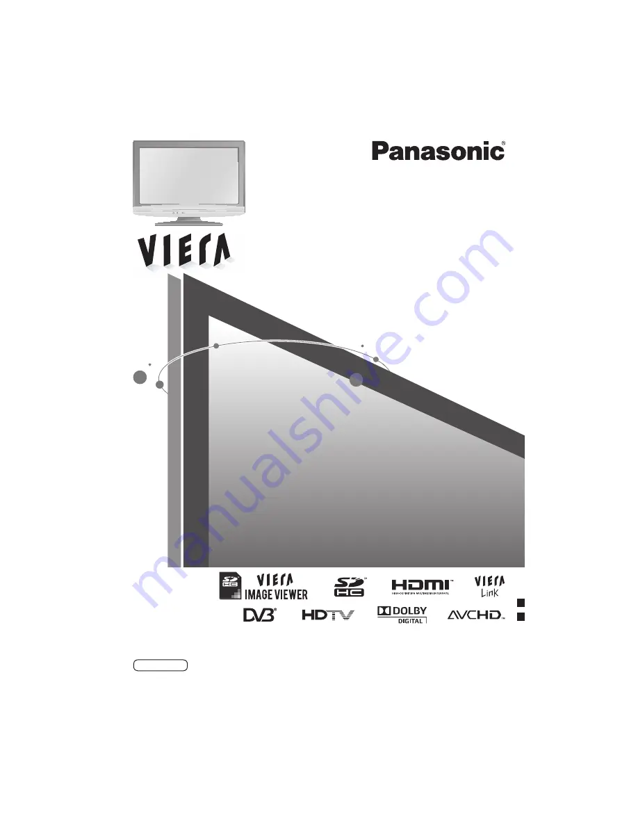 Panasonic TH-L19X10AP Operating Instructions Manual Download Page 1