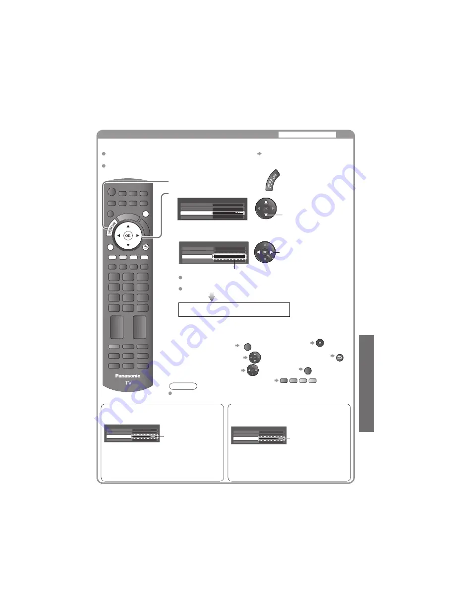 Panasonic TH-L19X10AP Operating Instructions Manual Download Page 43