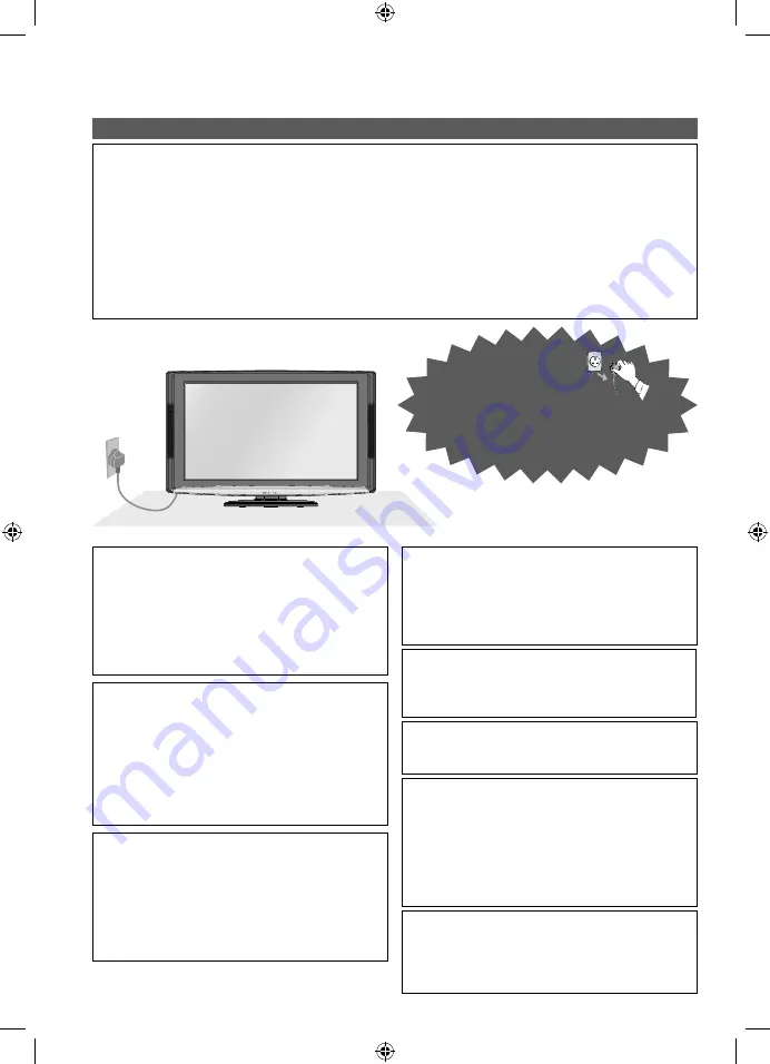 Panasonic TH-L32A20KTH-L32A20M Скачать руководство пользователя страница 4