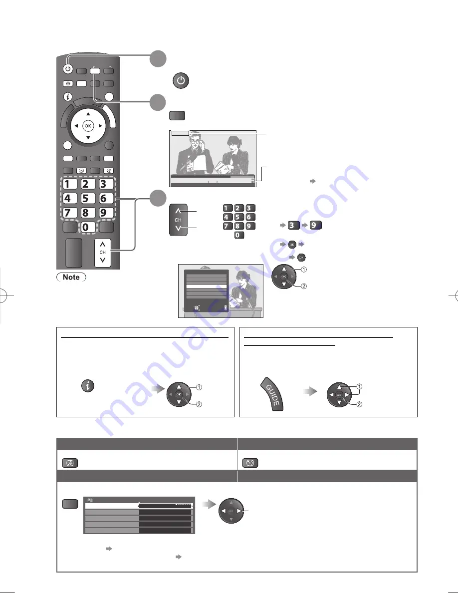 Panasonic TH-L32D25A Viera Operating Instructions Manual Download Page 14