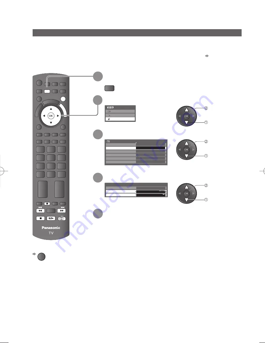 Panasonic TH-L32D25A Viera Operating Instructions Manual Download Page 42