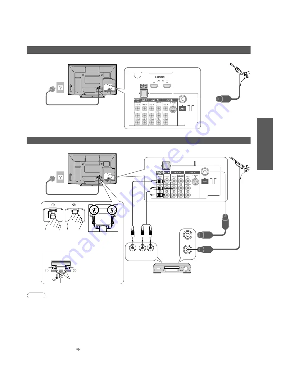 Panasonic TH-L37S10A Operating Instructions Manual Download Page 11