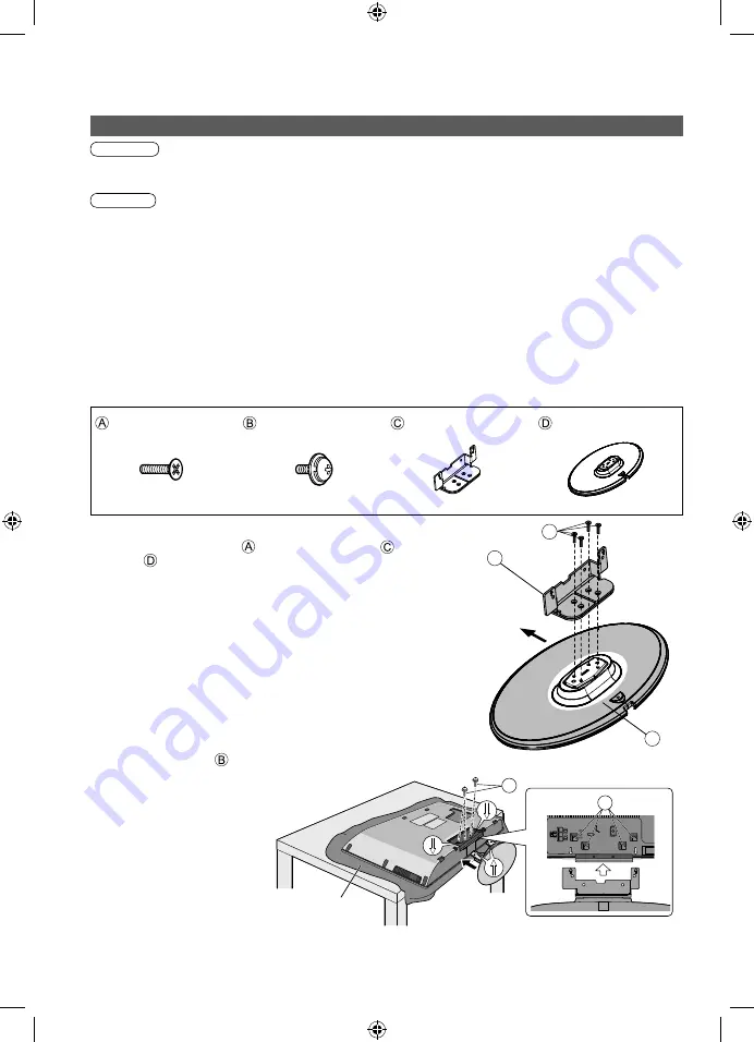 Panasonic TH-L37X20K Operating Instructions Manual Download Page 6