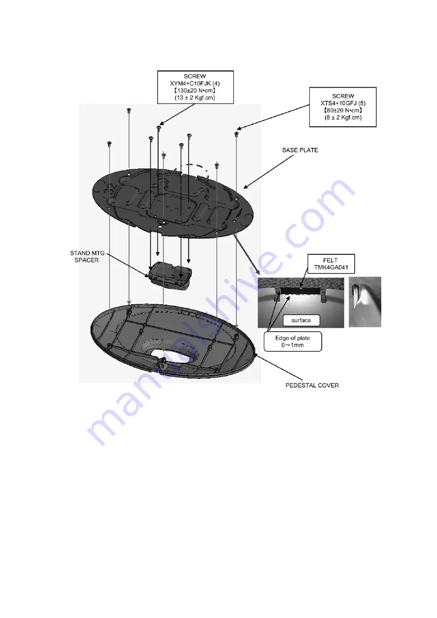 Panasonic TH-L42S10R Service Manual Download Page 25