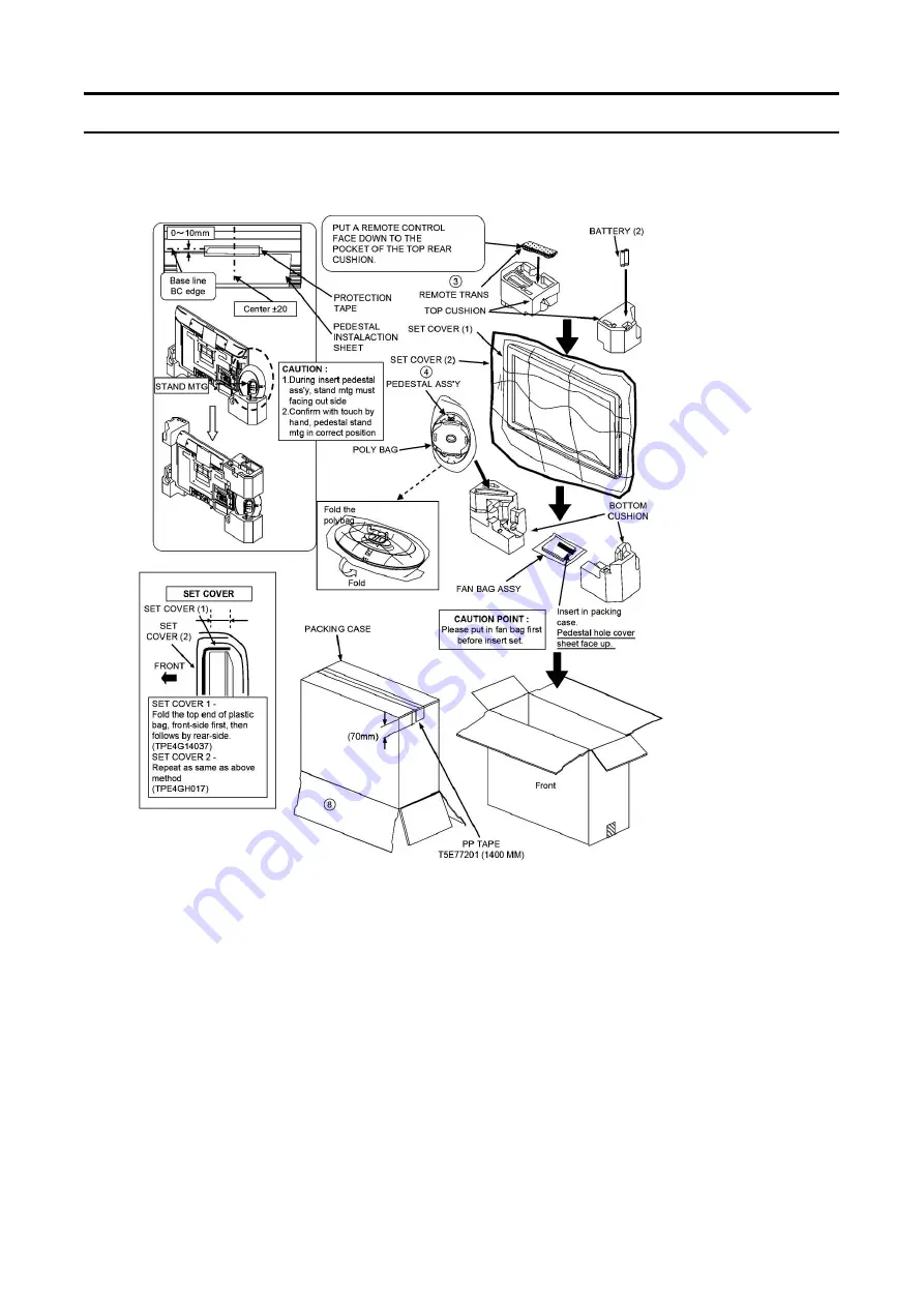 Panasonic TH-L42S10R Service Manual Download Page 129