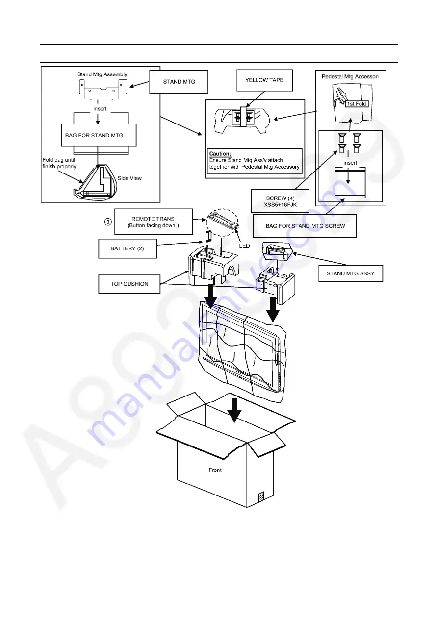 Panasonic TH-L42S25S Service Manual Download Page 93