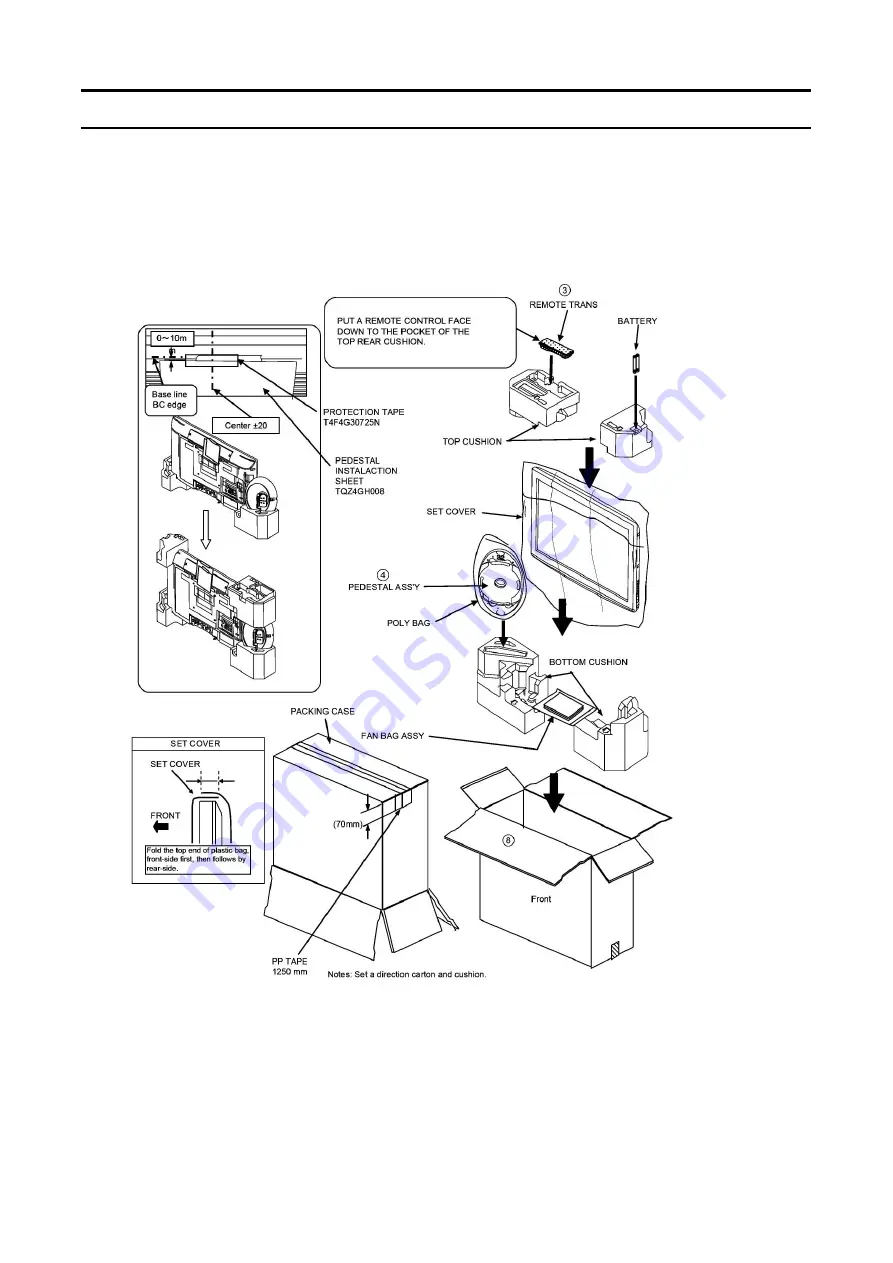 Panasonic TH-LR37G10 Service Manual Download Page 158