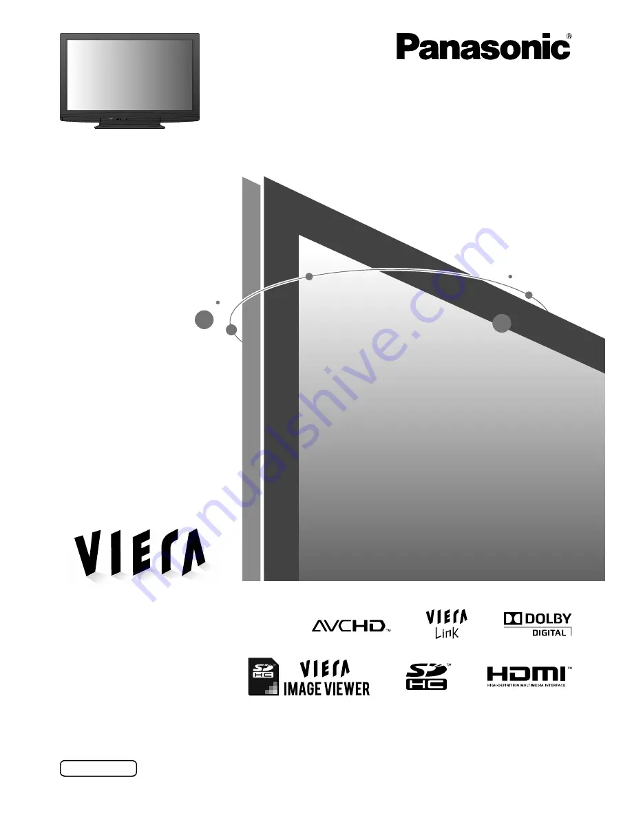 Panasonic TH-P42G10Z Operating Instructions Manual Download Page 2