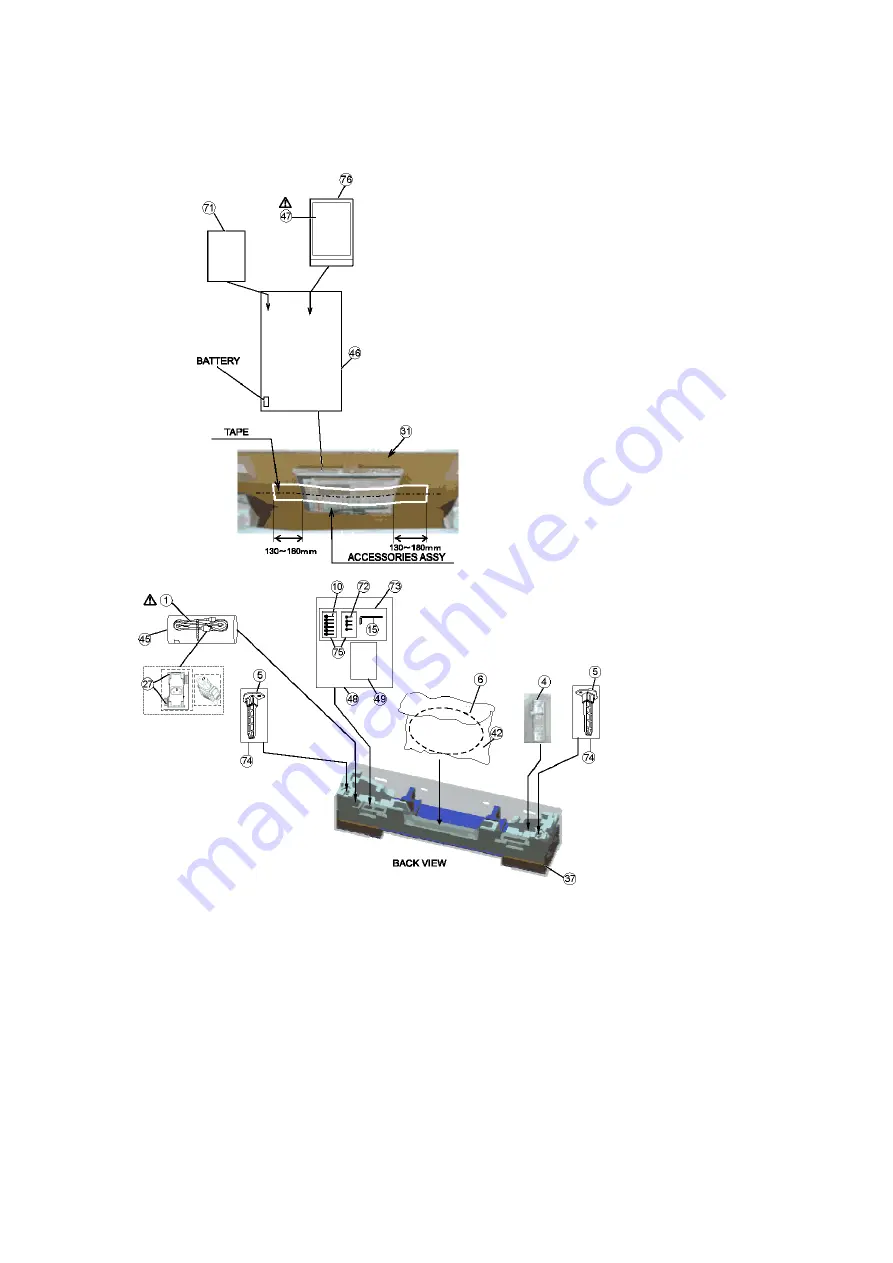 Panasonic TH-P65V10D Service Manual Download Page 110