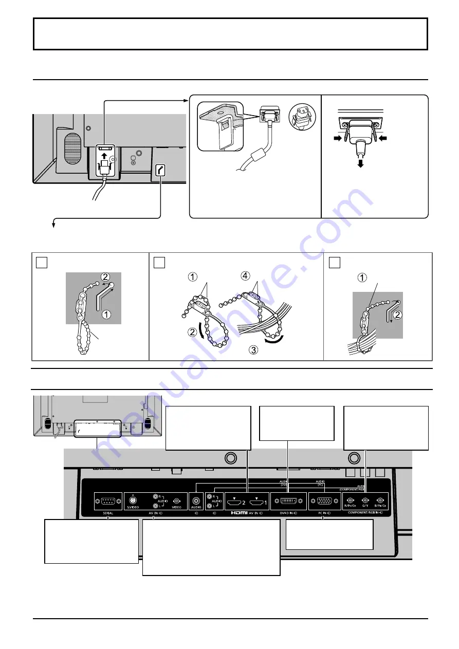 Panasonic TH42LF20E Скачать руководство пользователя страница 8