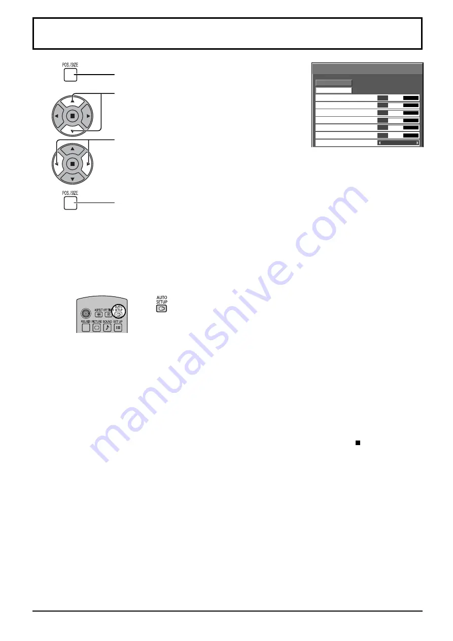 Panasonic TH42LF20E Operating Instructions Manual Download Page 22