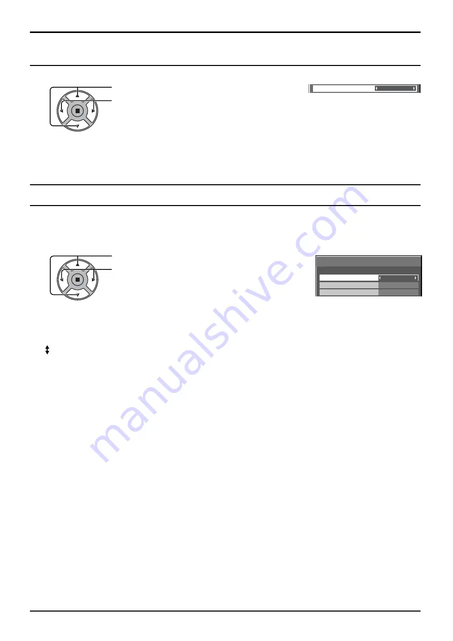 Panasonic TH42LF20E Operating Instructions Manual Download Page 39