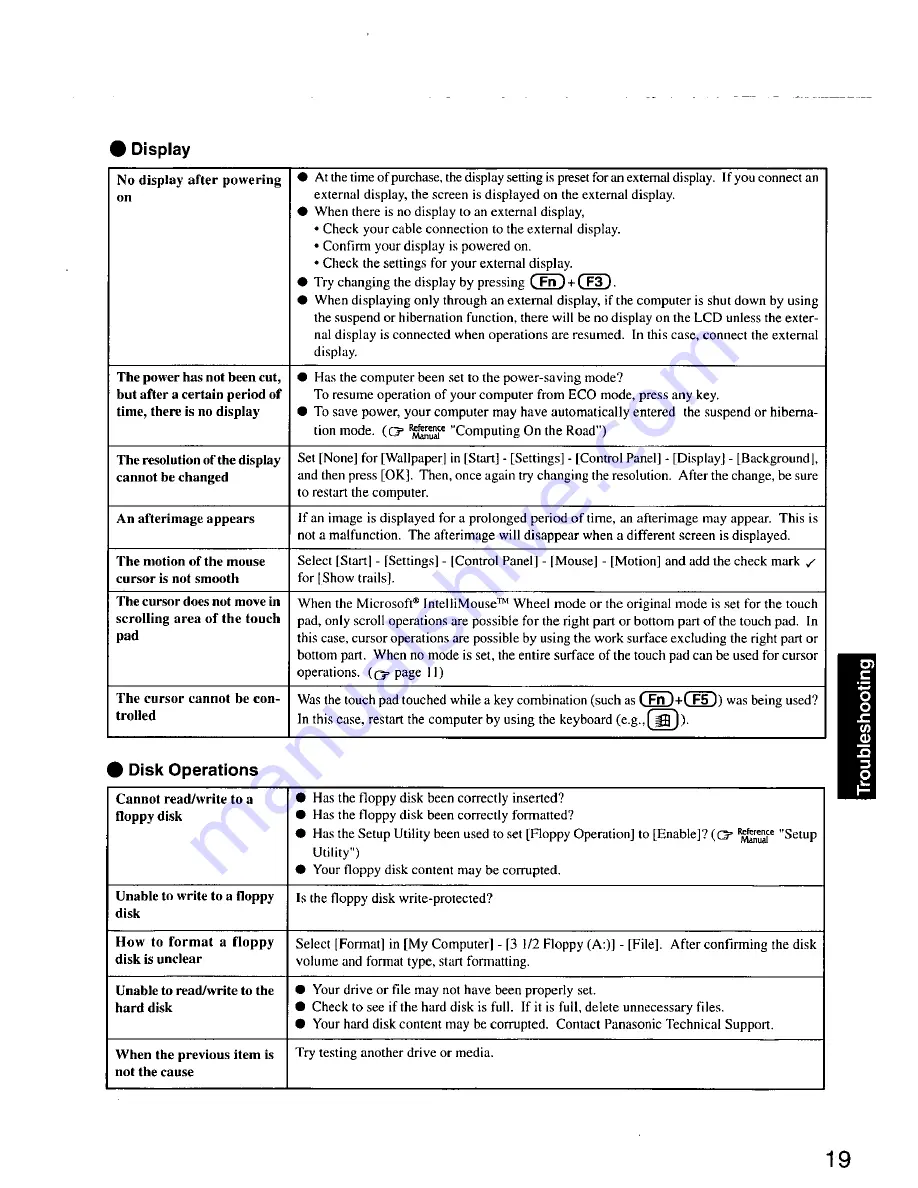 Panasonic Toughbook CF-71DJ48AAM Скачать руководство пользователя страница 19