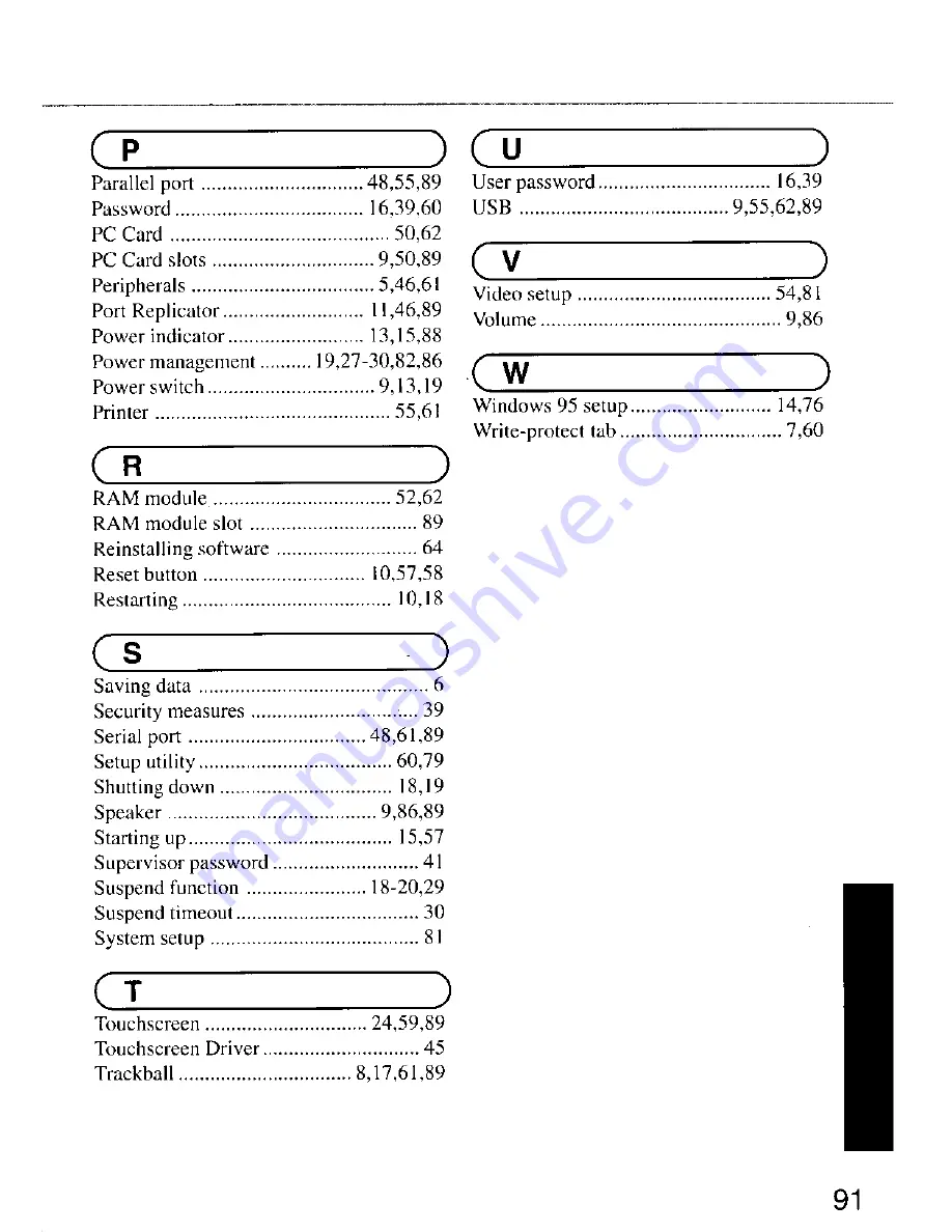 Panasonic Toughbook CF-M33W5M Скачать руководство пользователя страница 91