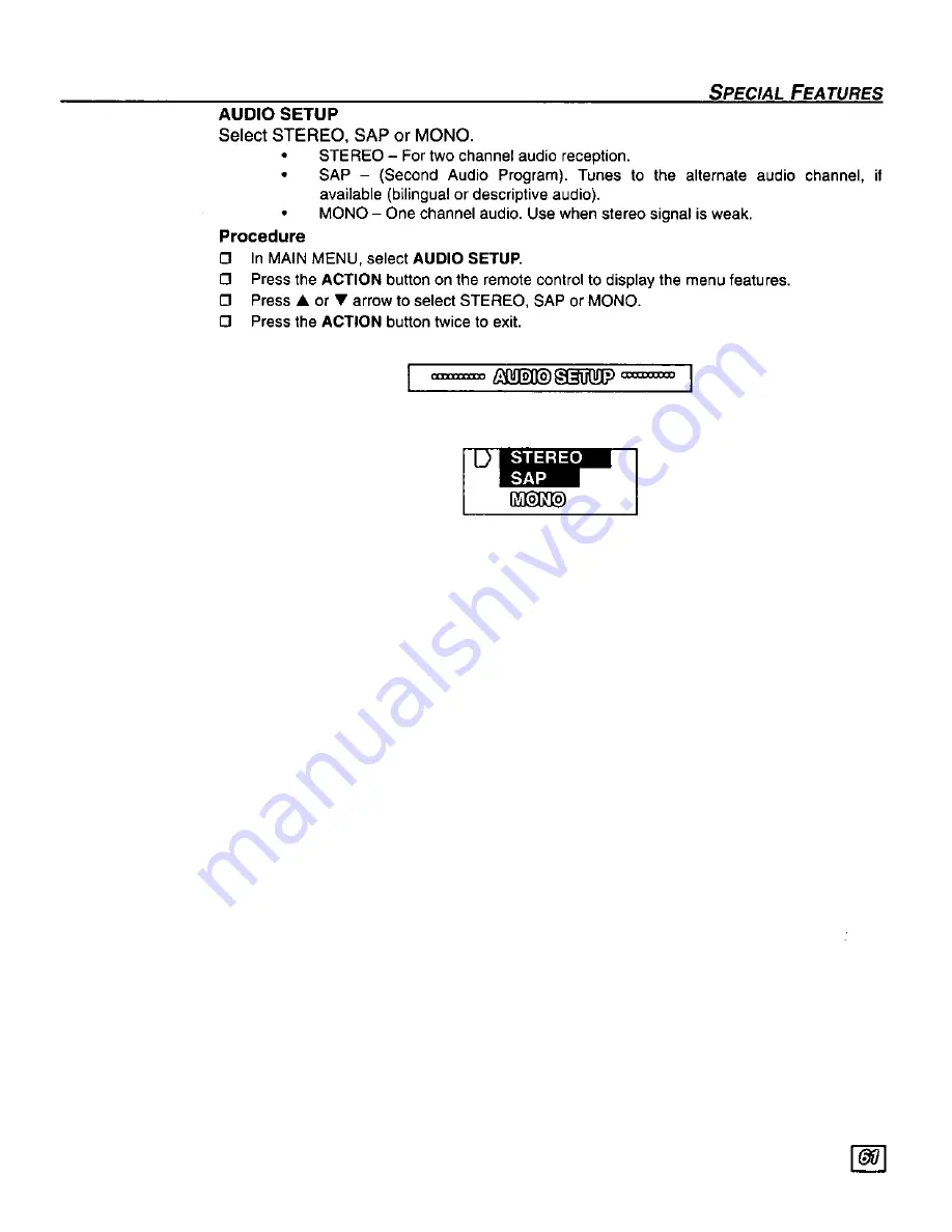 Panasonic TU-DST51 Operating Instructions Manual Download Page 63