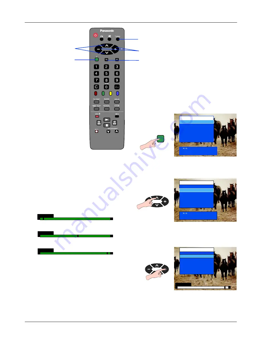 Panasonic TX-14JT1P Operating Instructions Manual Download Page 21