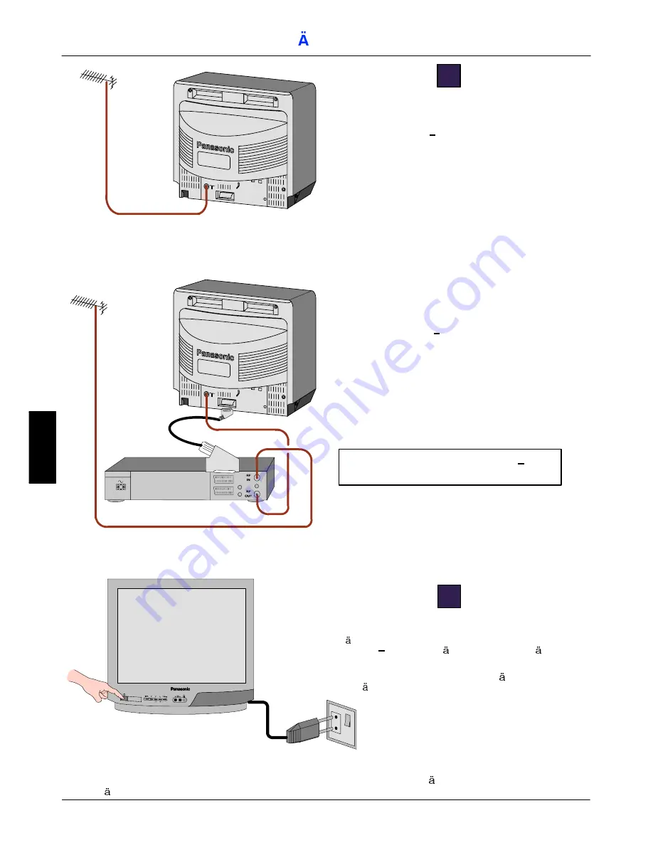 Panasonic TX-14S3TC Operating Instruction Download Page 21