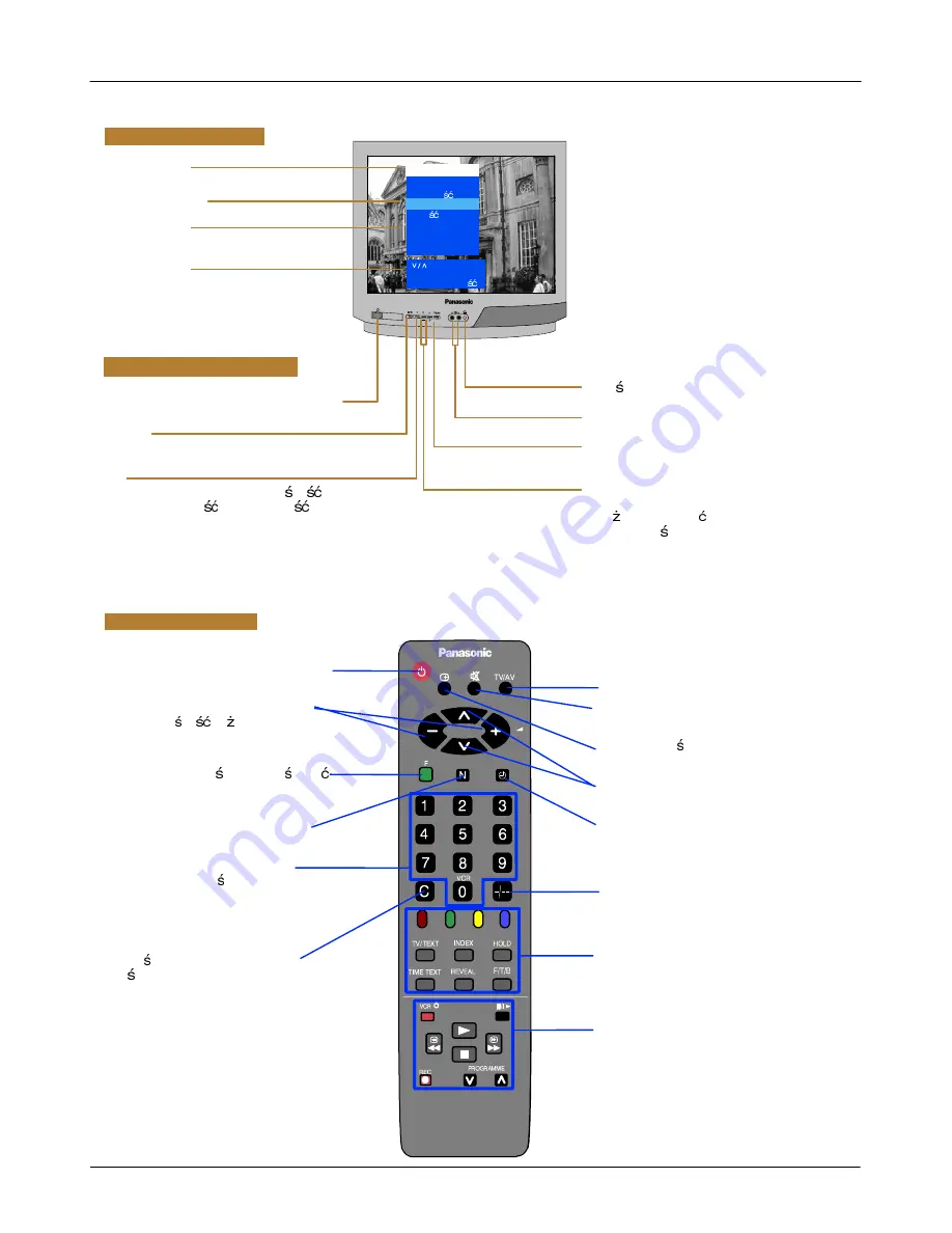 Panasonic TX-14S4TP Скачать руководство пользователя страница 20