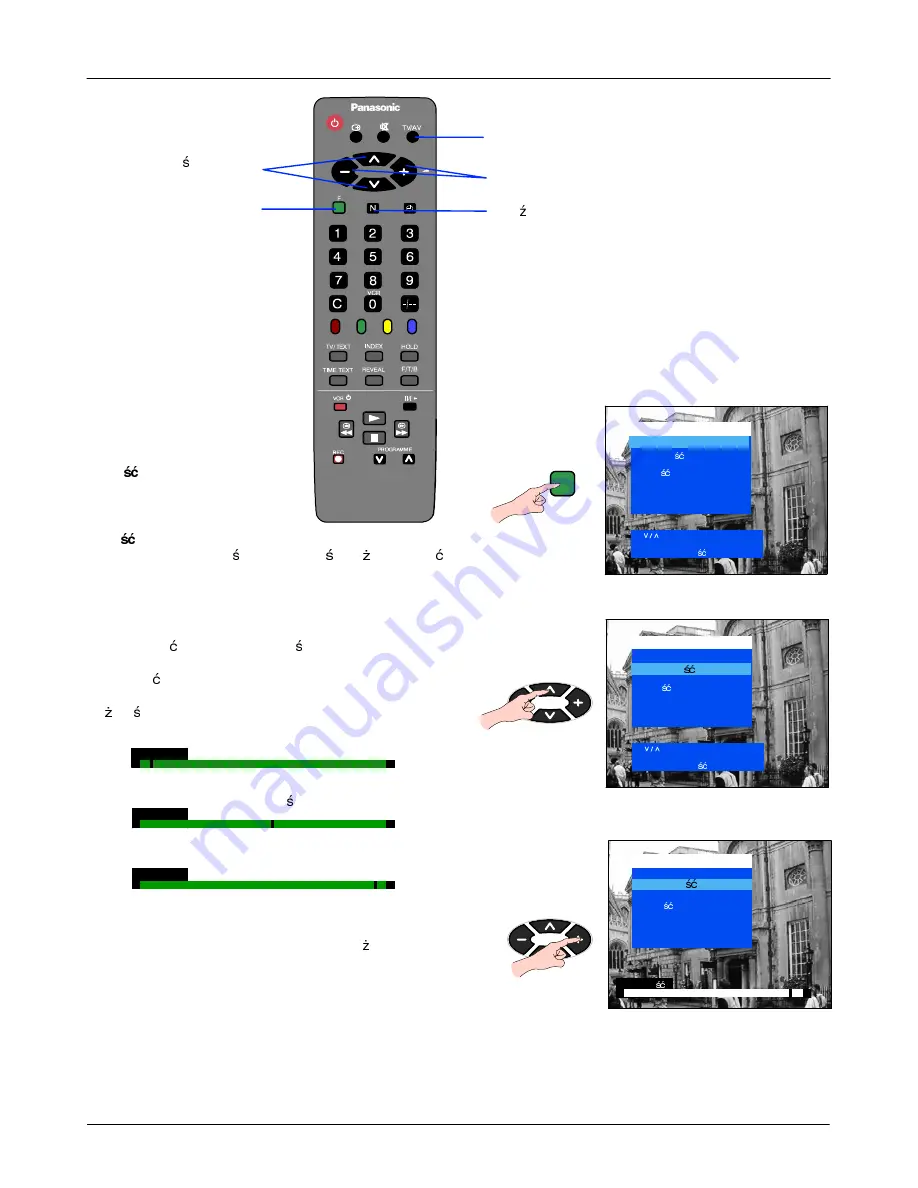 Panasonic TX-14S4TP Operating Instructions Manual Download Page 21