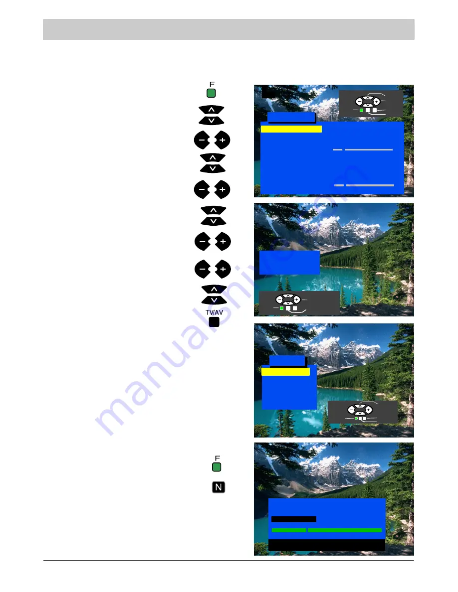 Panasonic TX-21CK1F Operating Instructions Manual Download Page 10