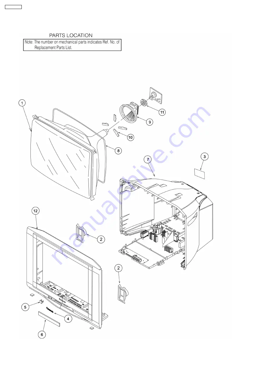 Panasonic TX-21FG25R Скачать руководство пользователя страница 24