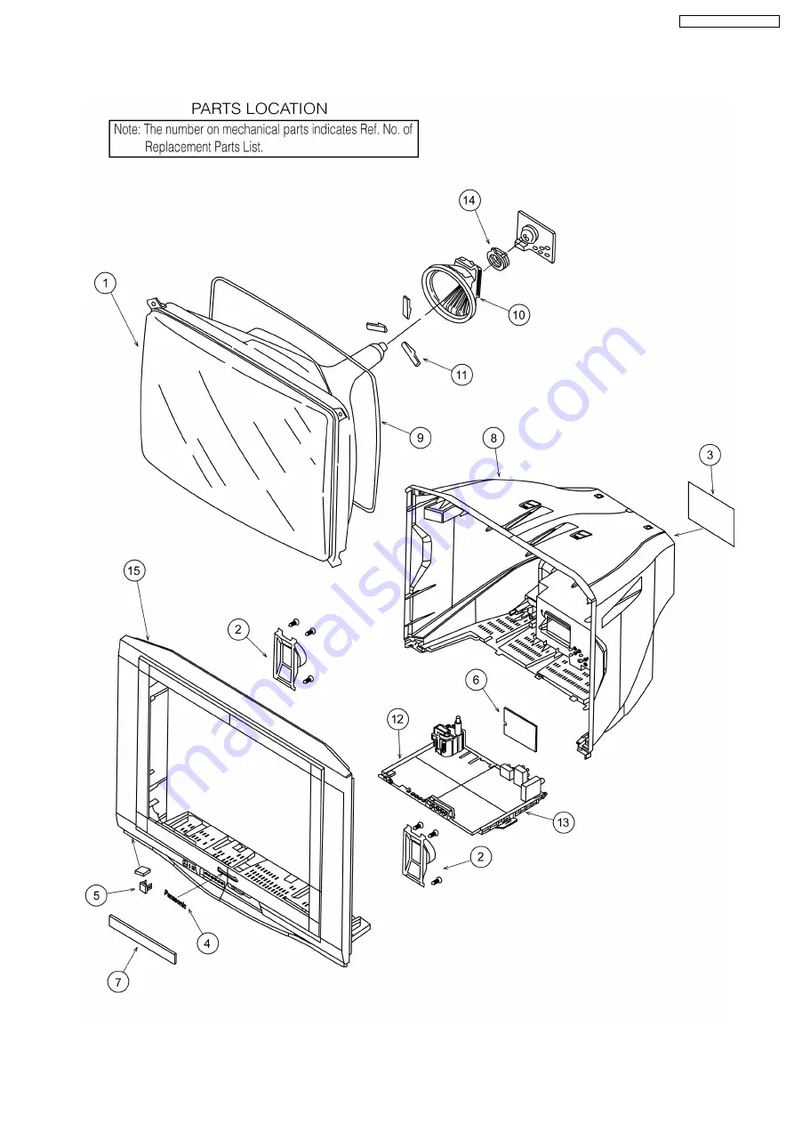 Panasonic TX-21FG50A Скачать руководство пользователя страница 23