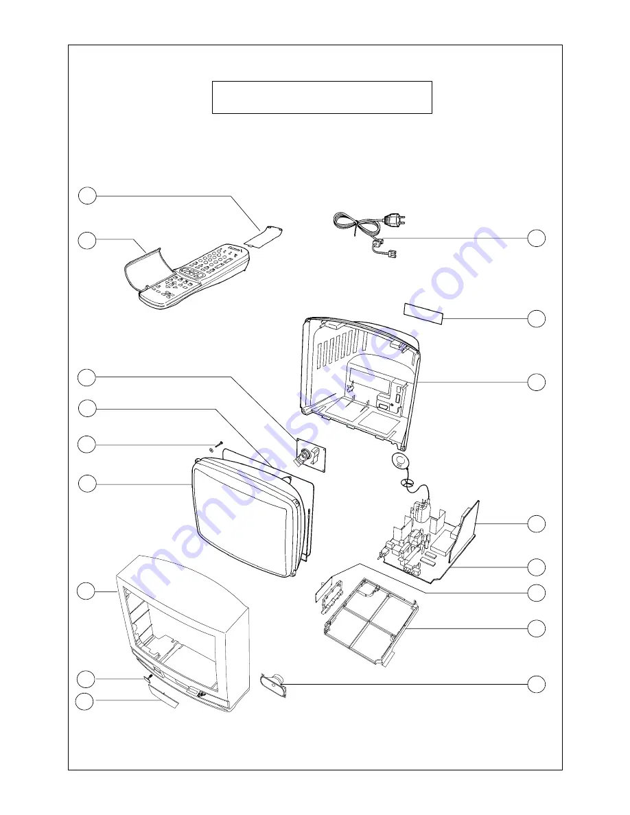 Panasonic TX-21MD3P Service Manual Download Page 13