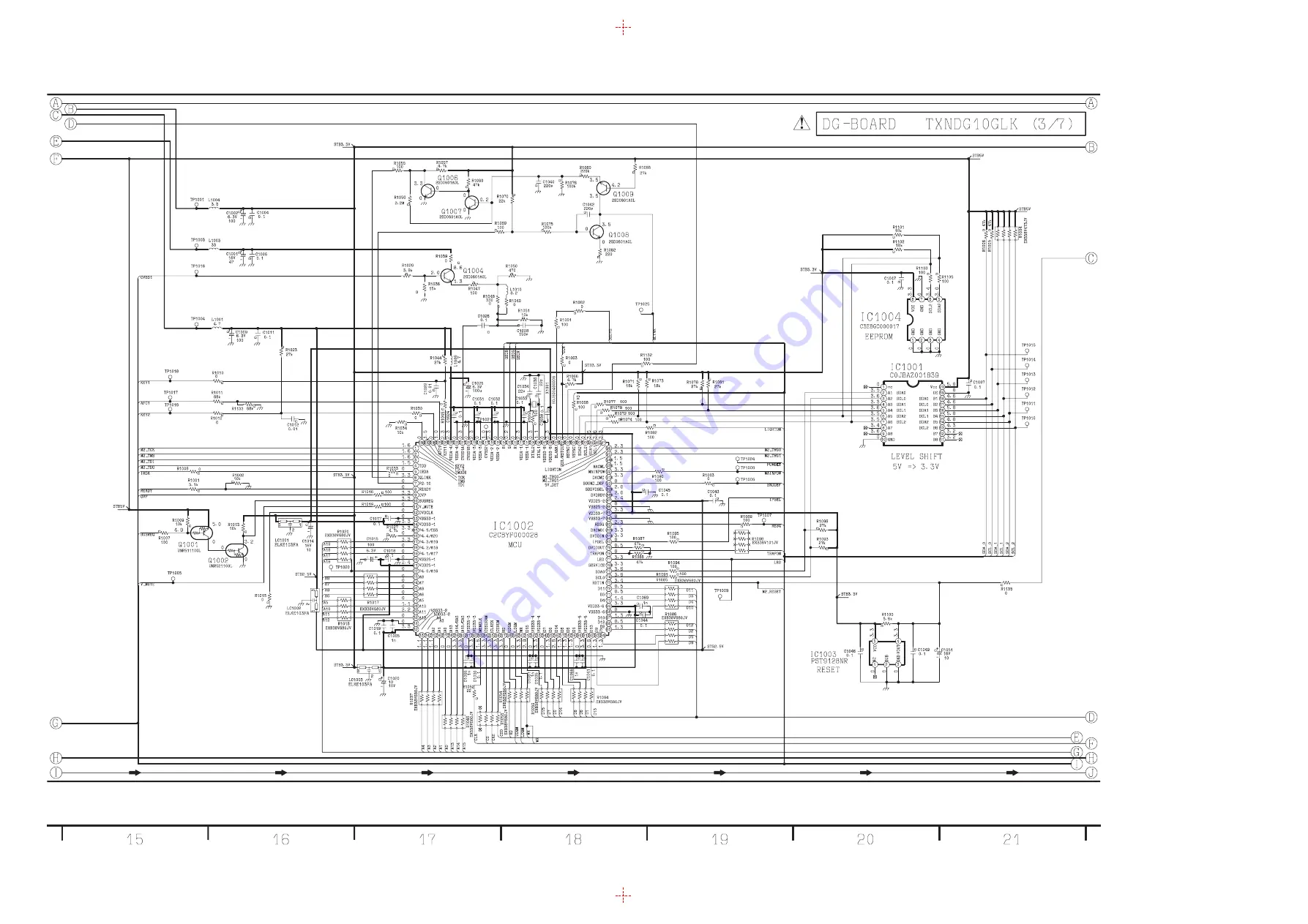 Panasonic TX-22LT2F Service Manual Download Page 161