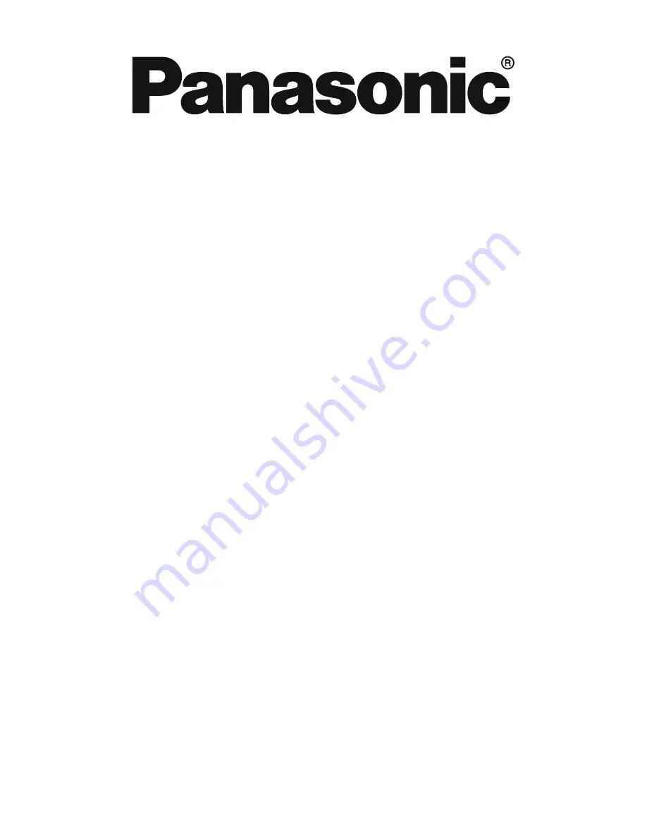 Panasonic TX-24C300E Operating Instructions Manual Download Page 1