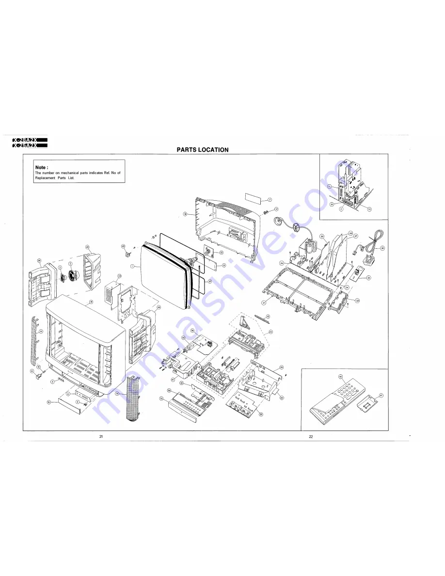 Panasonic TX-25A2X Скачать руководство пользователя страница 12