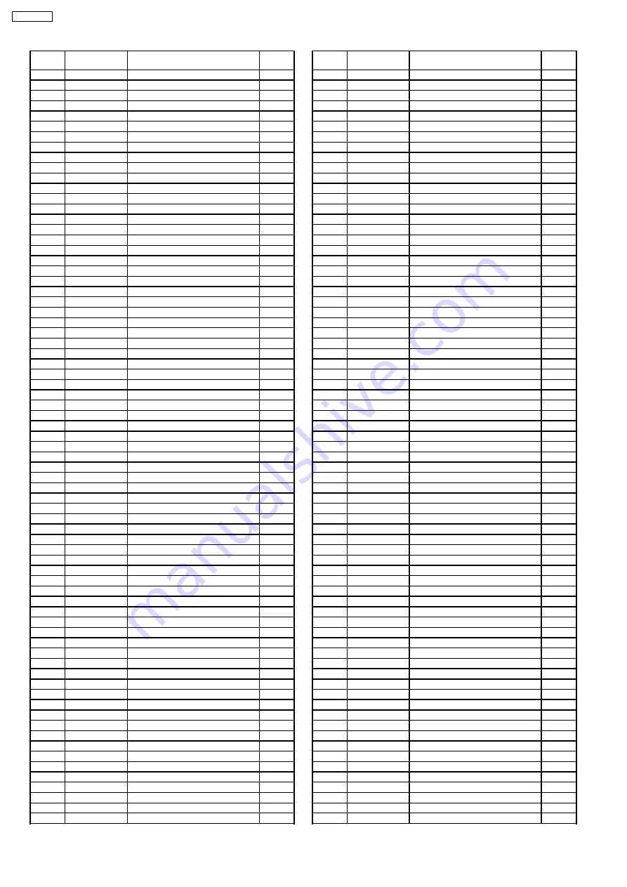 Panasonic TX-25FG20R Service Manual Download Page 32