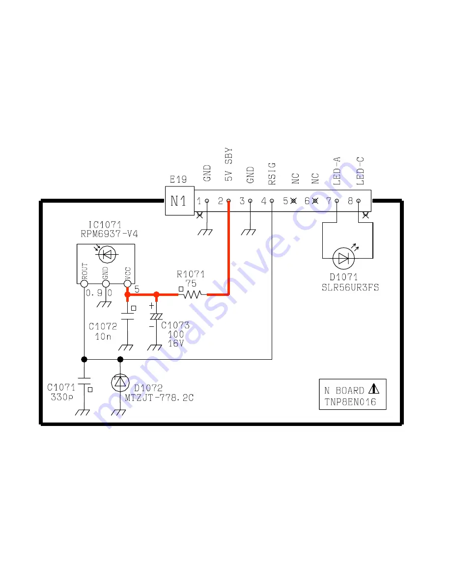 Panasonic TX-25LD20F Service Manual Download Page 28