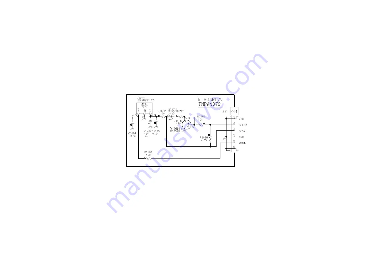 Panasonic TX-25LD90F Service Manual Download Page 39