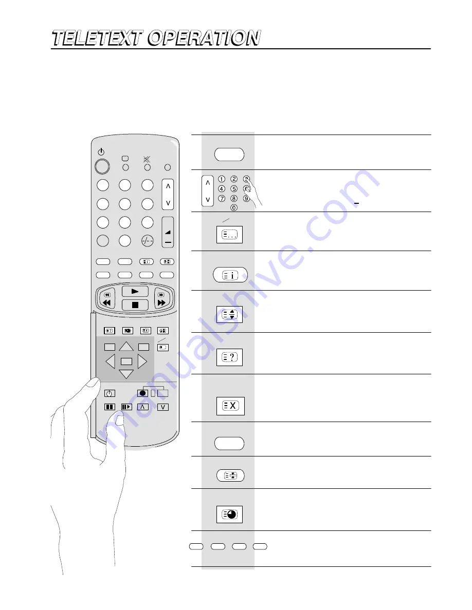 Panasonic TX-25MD1L Operating Instructions Manual Download Page 20