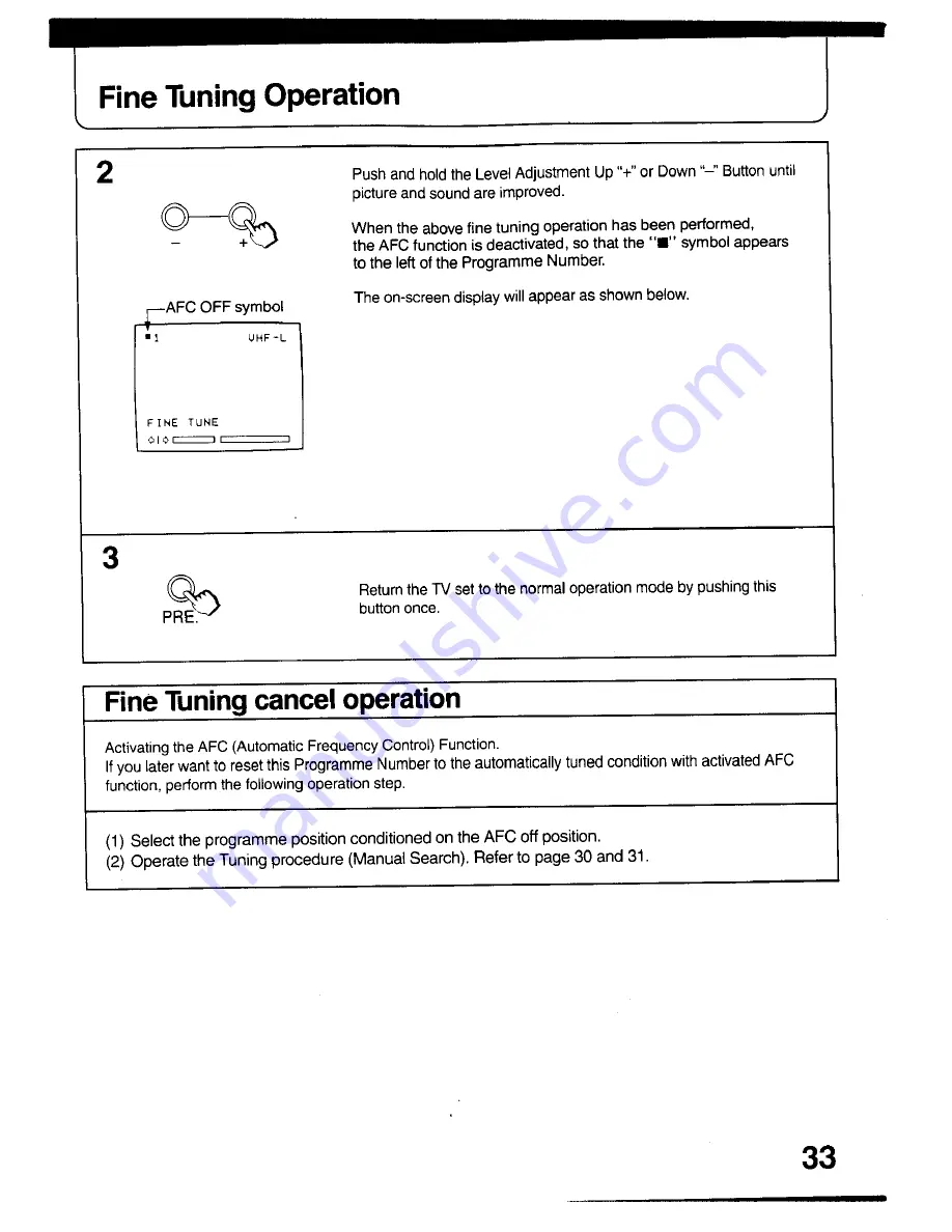 Panasonic TX-26V2Z Operating Instructions Manual Download Page 31