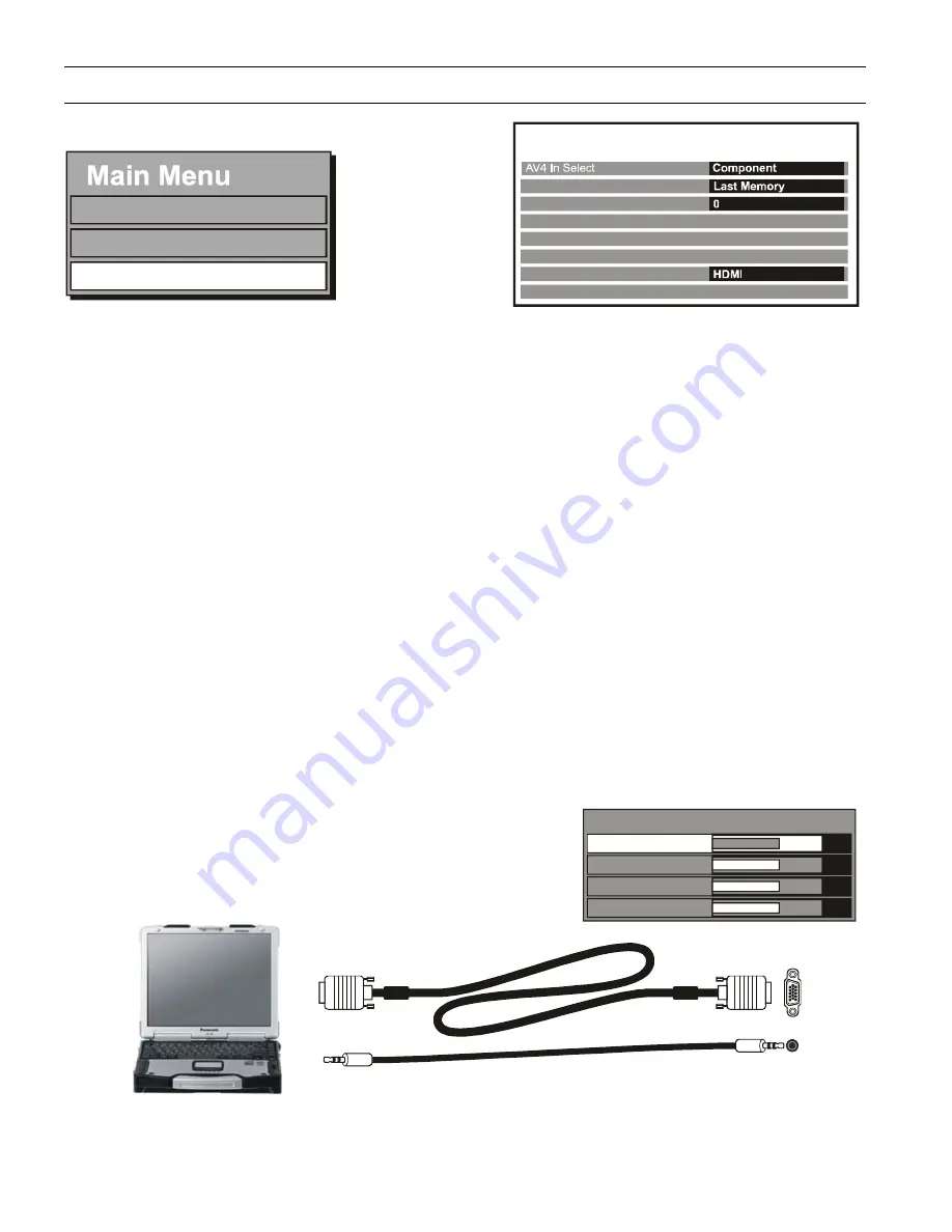 Panasonic TX-27LWD500A Operating Instructions Manual Download Page 14