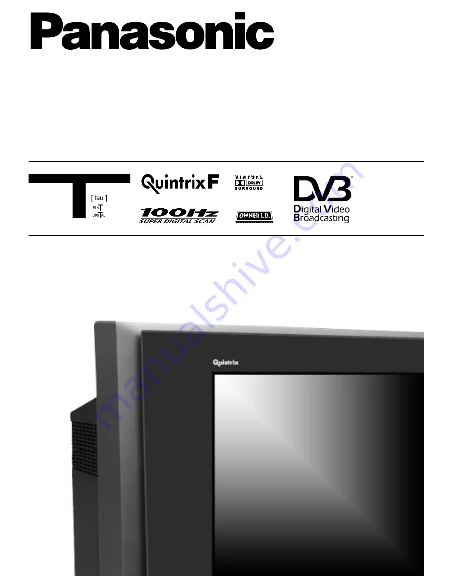 Panasonic TX-28DTX11 Operating Instructions Manual Download Page 1