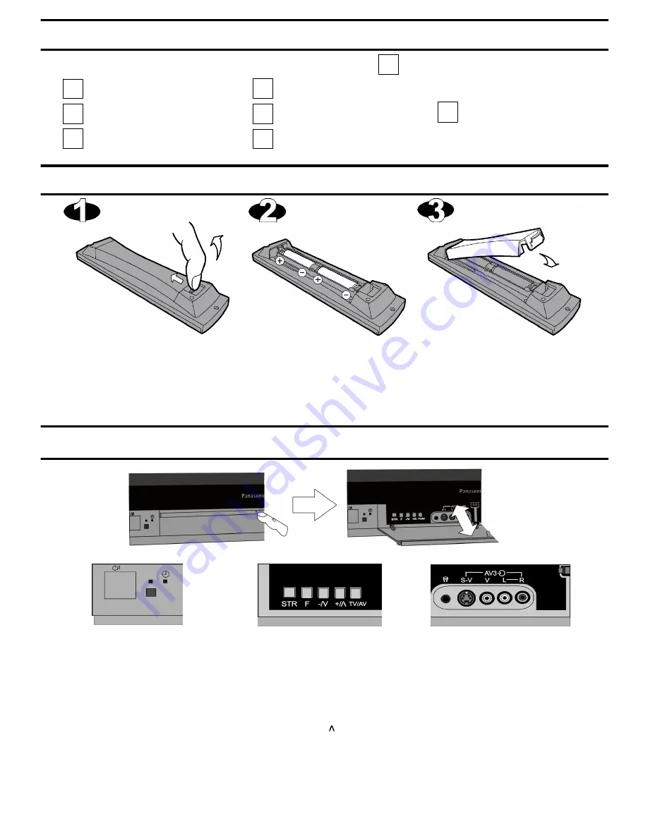 Panasonic TX-28DTX11 Operating Instructions Manual Download Page 4