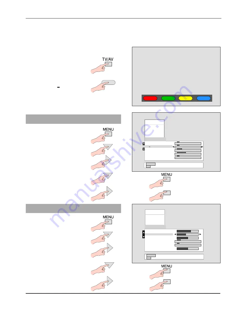 Panasonic TX-29AD70DP Operating Instructions Manual Download Page 25