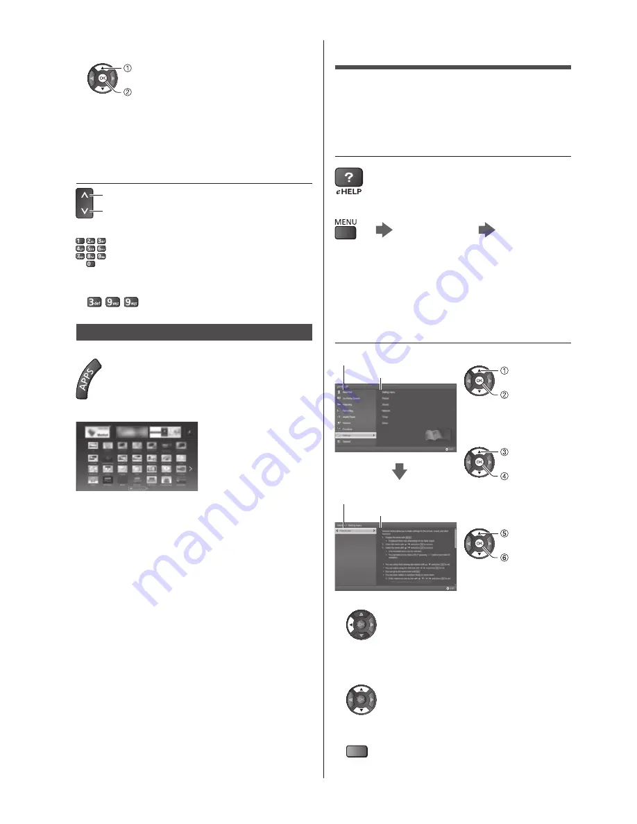 Panasonic TX-32AS600E Operating Instructions Manual Download Page 38