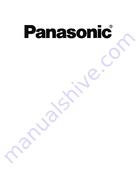 Panasonic TX-32EW334 Скачать руководство пользователя страница 1